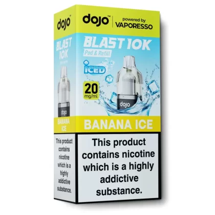 Banana Ice Pod & Refill by Dojo Blast 10k - 20 mg/ml