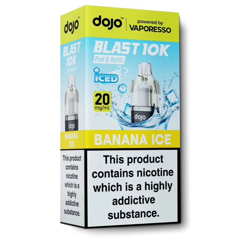 Banana Ice Pod & Refill by Dojo Blast 10k - 20 mg/ml