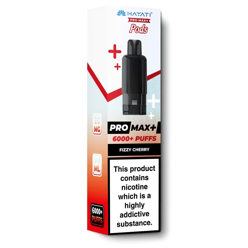 Fizzy Cherry Pro Max+ Refills by Hayati - 20 mg/ml