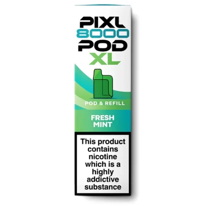 Fresh Mint by Pixl 8000 Refill Pod - 20 mg/ml