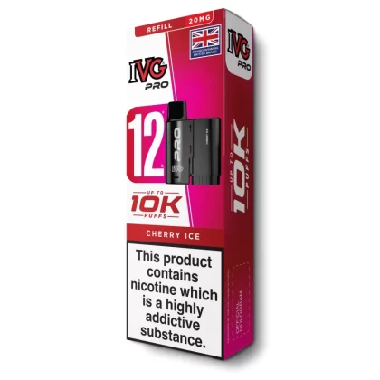 Cherry Ice Pro 12 Refill Pod by IVG - 20 mg/ml