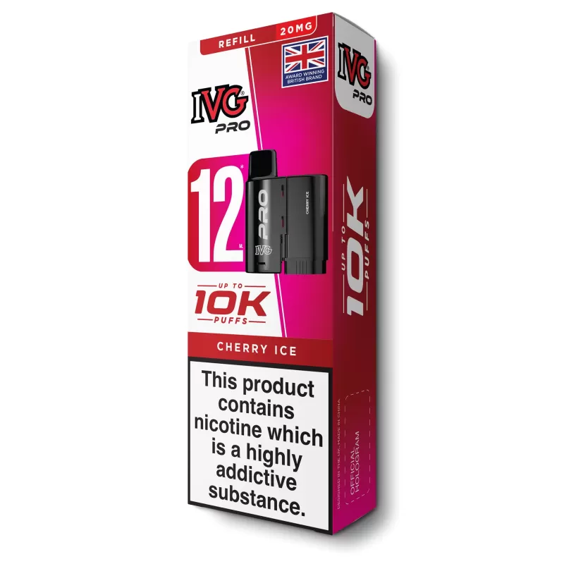 Cherry Ice Pro 12 Refill Pod by IVG - 20 mg/ml