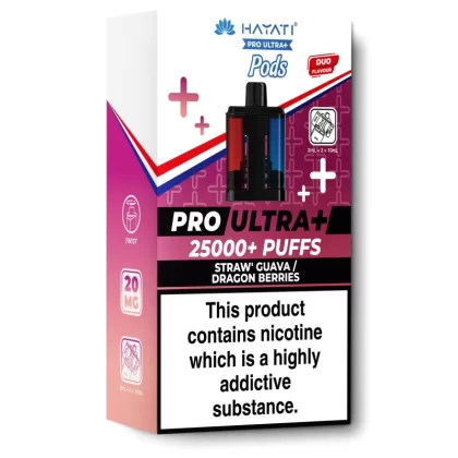 Straw' Guava / Dragon Berries Pro Ultra+ Refill Pods by Hayati - 20 mg/ml