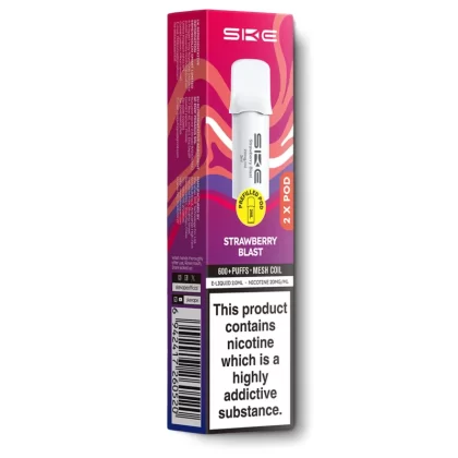 Strawberry Blast SKE 600 Pro Pods - 20 mg/ml