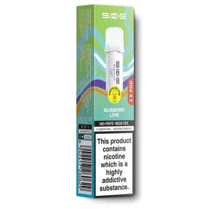 Blueberry Lime SKE 600 Pro Pods - 10 mg/ml