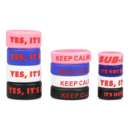 Silicone Vape Band - Pink / 21mm