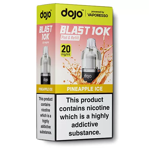 Pineapple Ice Pod & Refill by Dojo Blast 10k - 20 mg/ml