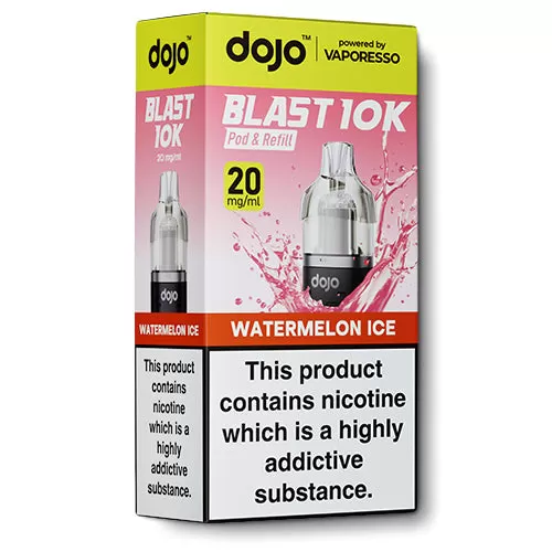 Watermelon Ice Pod & Refill by Dojo Blast 10k - 20 mg/ml