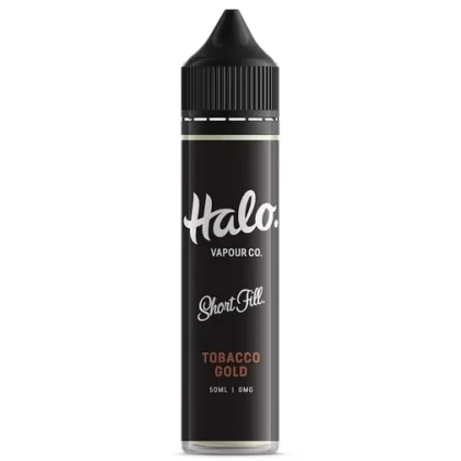 Tobacco Gold by Halo Shortfills - 0 mg/ml
