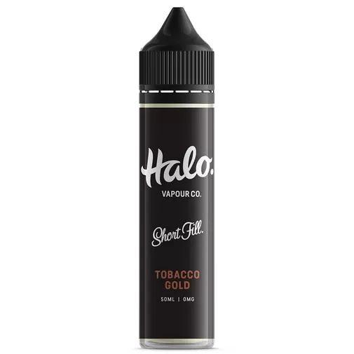 Tobacco Gold by Halo Shortfills - 0 mg/ml