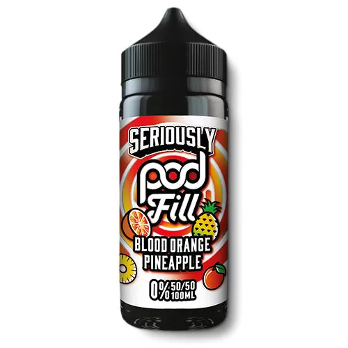 Blood Orange Pineapple Shortfill by Seriously Pod Fill - 0 mg/ml
