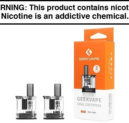 GEEKVAPE SOUL REPLACEMENT PODS (2 PACK)