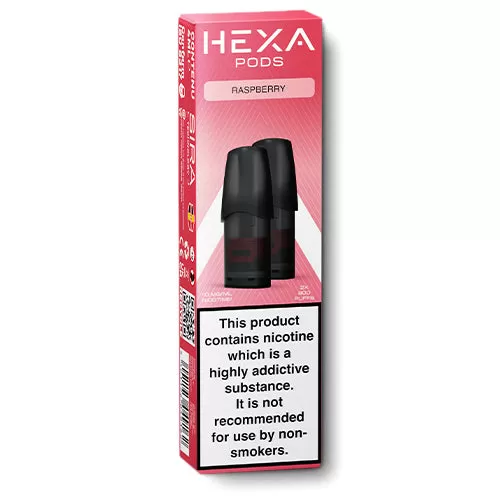 Raspberry Frost One/Move Pods by Hexa - 18 mg/ml