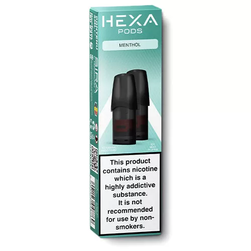 Menthol One/Move Pods by Hexa - 18 mg/ml