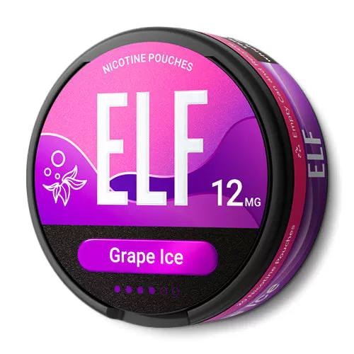 Grape Ice Nicotine Pouches by Elf Bar - 20 mg/pouch