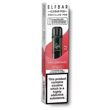 Pink Lemonade Elfbar 600 Prefilled Pods - 20 mg/ml