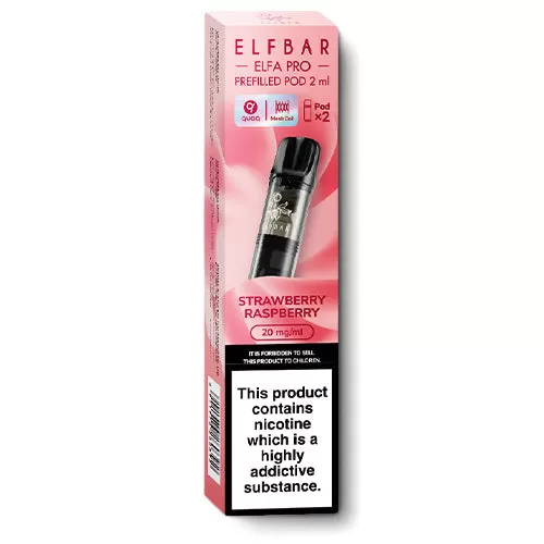 Strawberry Raspberry Elfa Pro Pods by Elf Bar - 20 mg/ml - Image 2