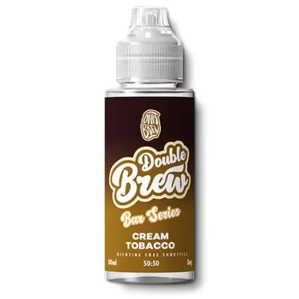 Cream Tobacco Shortfill by Double Brew - 0 mg/ml