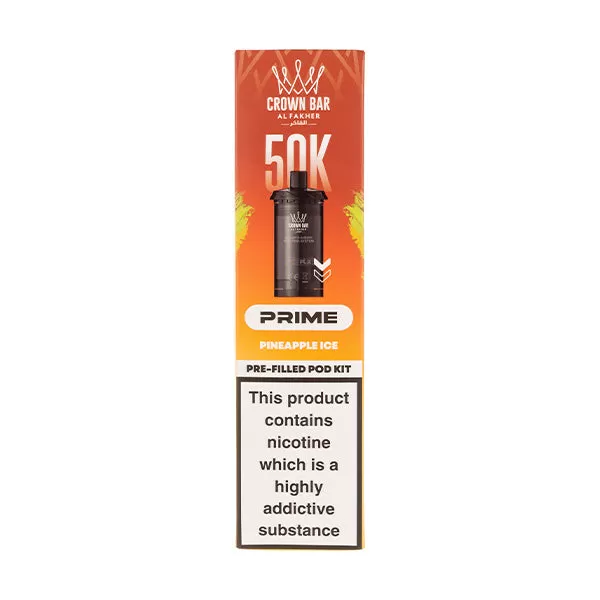 Pineapple Ice 50K Hypermax Prime Prefilled Pod + Refill by Al Fakher
