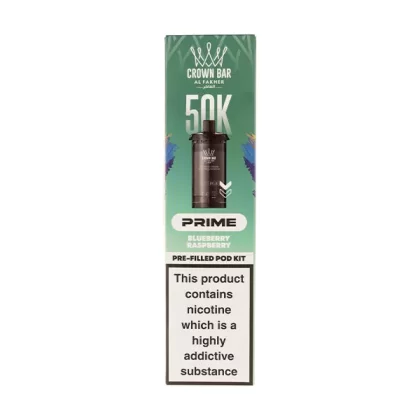 Blueberry Raspberry 50K Hypermax Prime Prefilled Pod + Refill by Al Fakher
