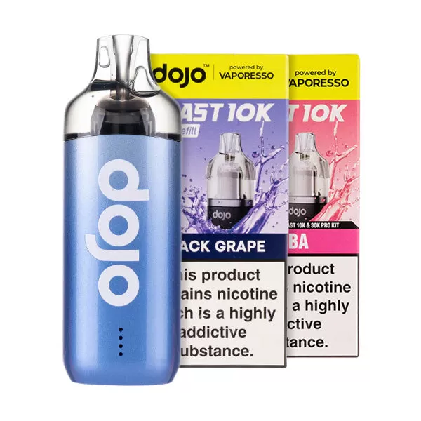Vaporesso Dojo Blast 10K Prefilled Pod Kit Bundle - Juicy Peach