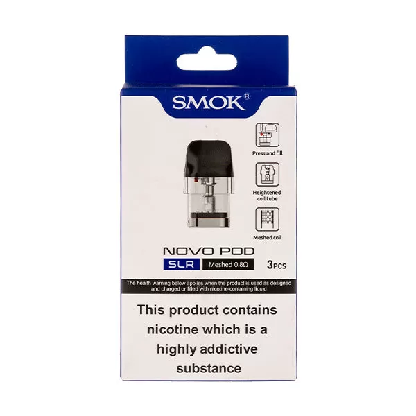 SMOK Novo (SLR 2.0) Replacement Pods - 1.0ohm