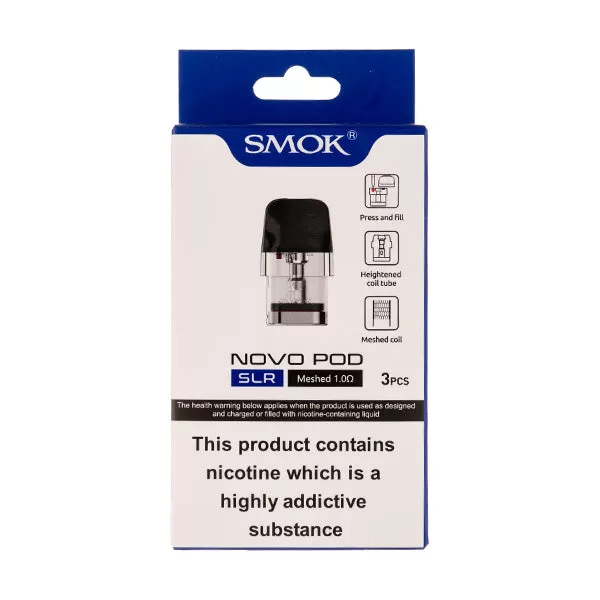 SMOK Novo (SLR 2.0) Replacement Pods - 1.0ohm - Image 2