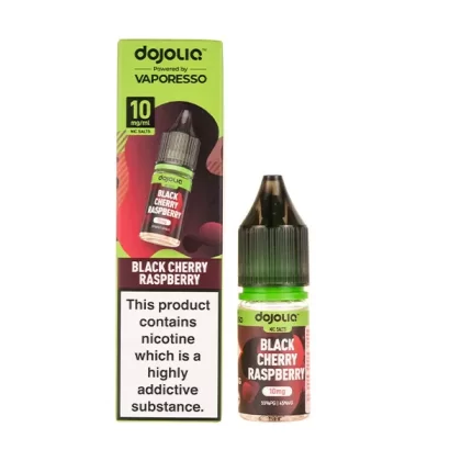 Black Cherry Raspberry Dojoliq Nic Salt E-Liquid by Vaporesso - 10mg
