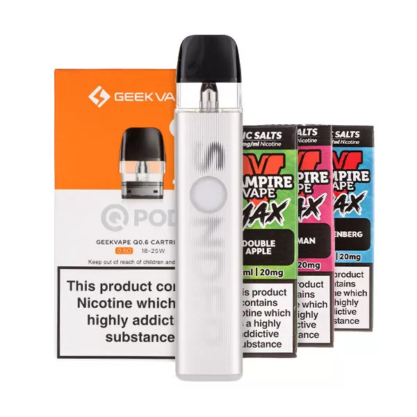 Geek Vape Sonder Q3 Pod Kit Bundle - Beat Black / 1.2ohm - Image 3