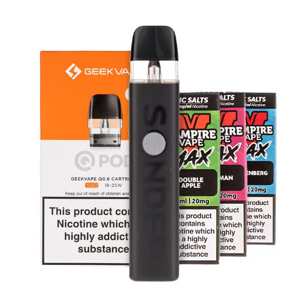 Geek Vape Sonder Q3 Pod Kit Bundle - Vibe Blue / 0.8ohm