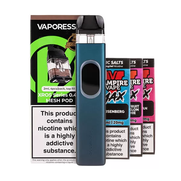Vaporesso XROS 6 Pod Kit Bundle - Silk Grey / 1.2ohm