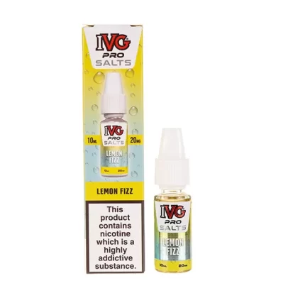 Lemon Fizz Nic Salt E-Liquid by IVG Pro Salts - 10mg