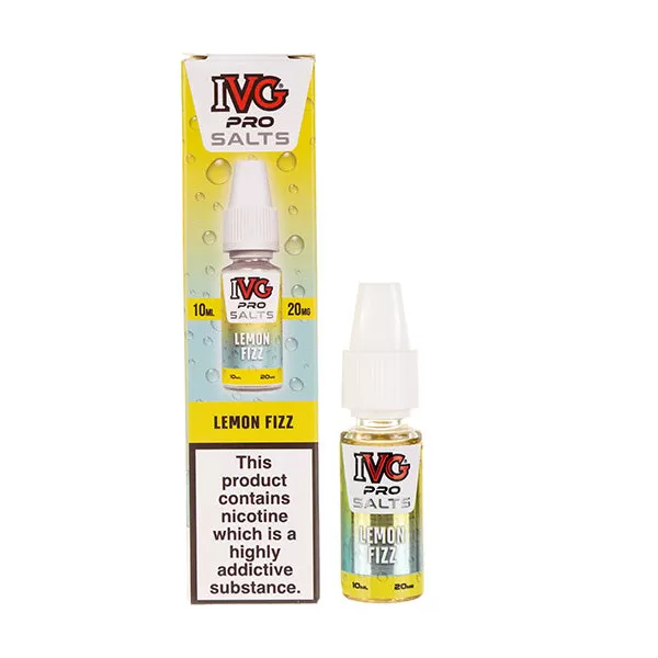 Lemon Fizz Nic Salt E-Liquid by IVG Pro Salts - 10mg