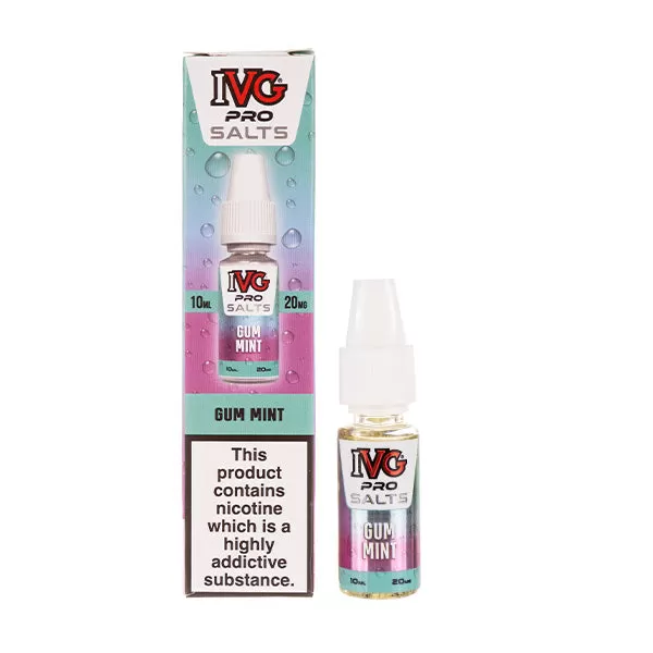 Gum Mint Nic Salt E-Liquid by IVG Pro Salts - 10mg