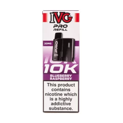 Blueberry Raspberry Pro 12 Prefilled Pod + Refill by IVG