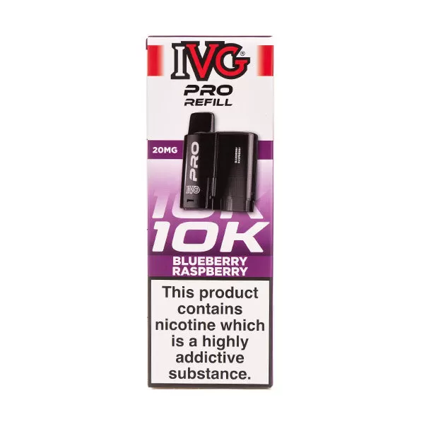 Blueberry Raspberry Pro 12 Prefilled Pod + Refill by IVG