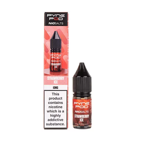 Strawberry Ice Nic Salt E-Liquid by Pyne Pod - 20mg