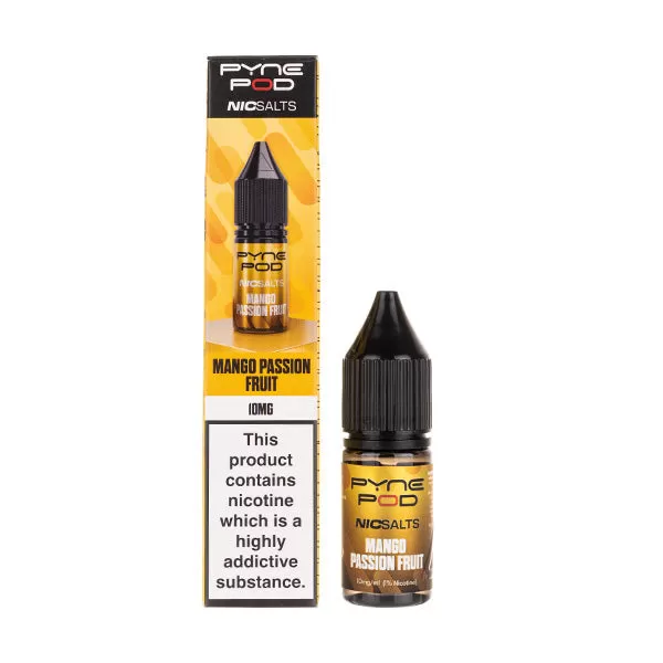 Mango Passion Fruit Nic Salt E-Liquid by Pyne Pod - 20mg
