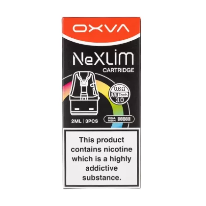 Oxva NeXlim UNITECH 3.0 Replacement Pods - 0.6ohm