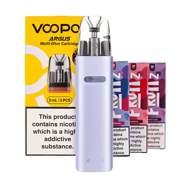 VooPoo Argus G4 Mini Pod Kit Bundle - Blue - Image 2