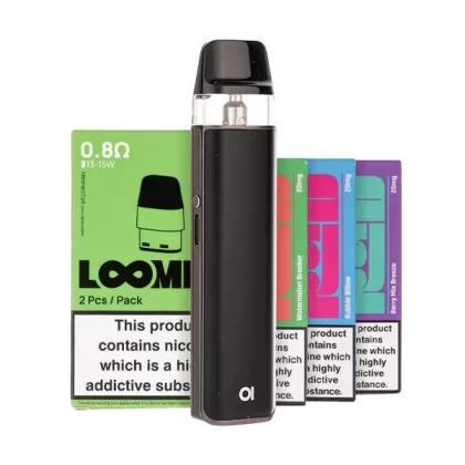 Aspire Loomix Pod Kit Bundle - Purple Gold / 0.4ohm