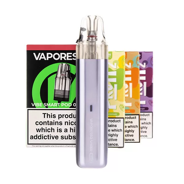 Vaporesso Vibe SE 2 Pod Kit Bundle - Leather Brown / 0.6/0.8ohm - Image 3