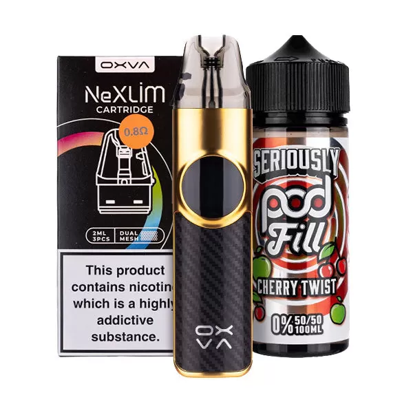 OXVA NeXlim Nicotine Free Bundle - Dark Grey / 0.6ohm