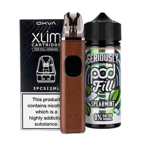 OXVA Xlim Pro 2 Nicotine Free Bundle - Dream Purple / 1.2ohm