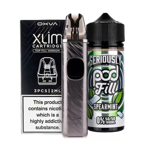 OXVA Xlim Pro 2 Nicotine Free Bundle - Dream Purple / 1.2ohm - Image 3