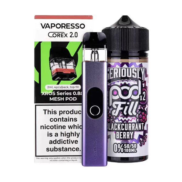 Vaporesso XROS 4 Nicotine Free Bundle - Champagne Gold / 1.2ohm (Coil) - Image 3