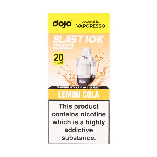 Lemon Cola Dojo Blast 10K Prefilled Pod + Refill by Vaporesso