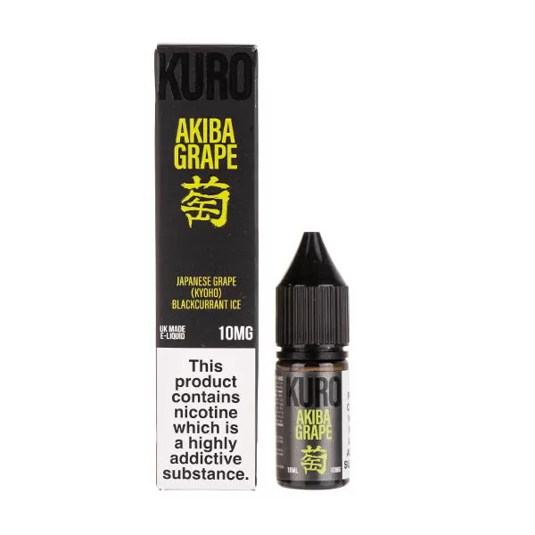 Akiba Grape Nicotine Salt E-Liquid by Kuro - 20mg