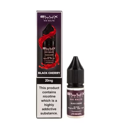 Black Cherry Nic Salt E-Liquid by Elux Legend - 10mg