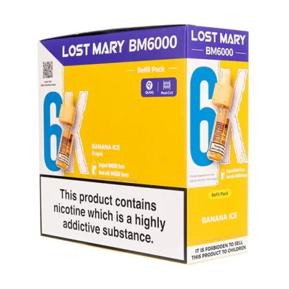 Lost Mary BM6000 Prefilled Pod + Refill [Box of 5] - Double Apple